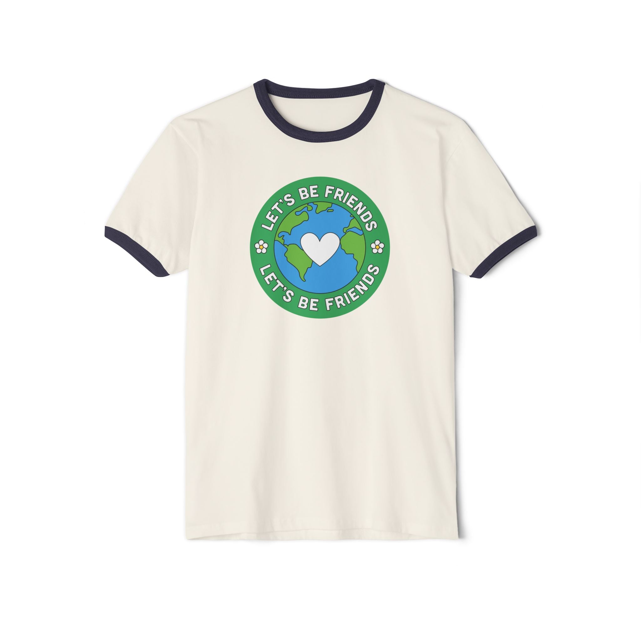 Let's Be Friends Retro Tee