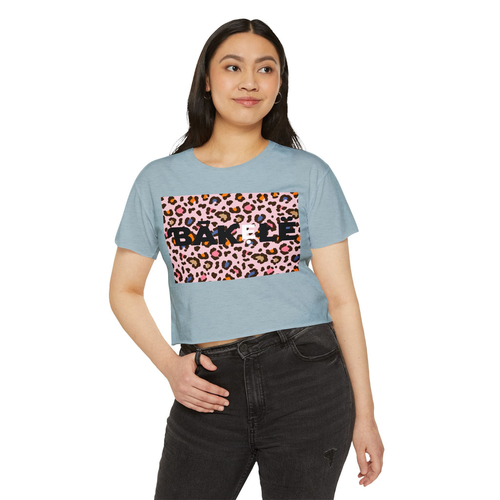 Leopard Crop Top