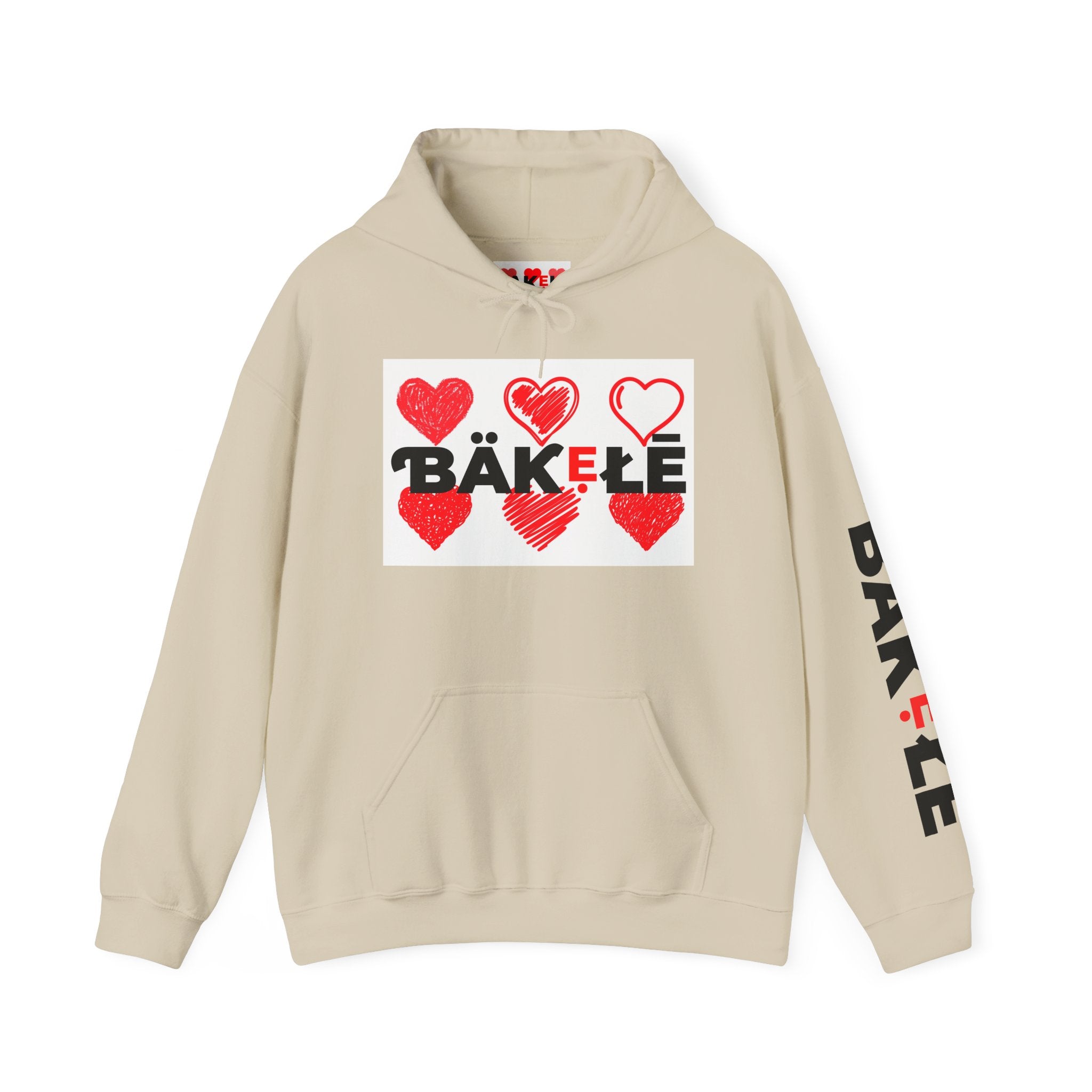 ƁÄƘẸŁĒ Apparel Hearts Hoodie