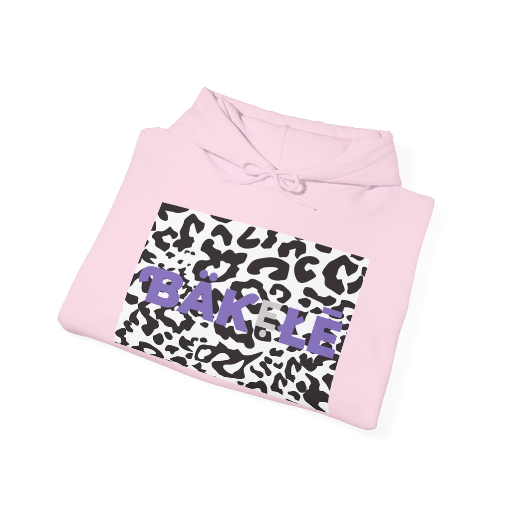 ƁÄƘẸŁĒ Apparel Black Leopard Hoodie
