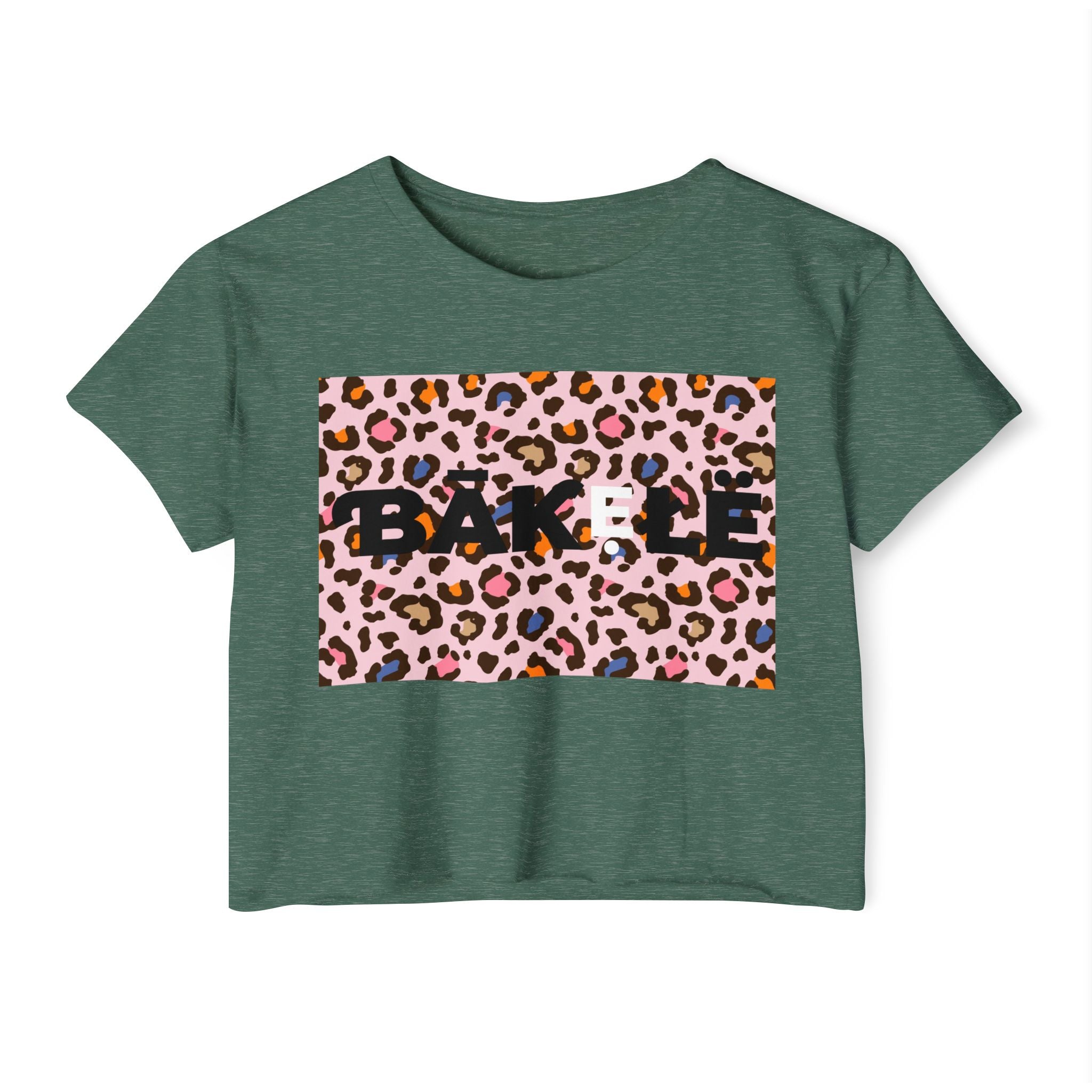 Leopard Crop Top