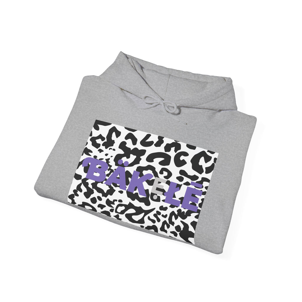 ƁÄƘẸŁĒ Apparel Black Leopard Hoodie
