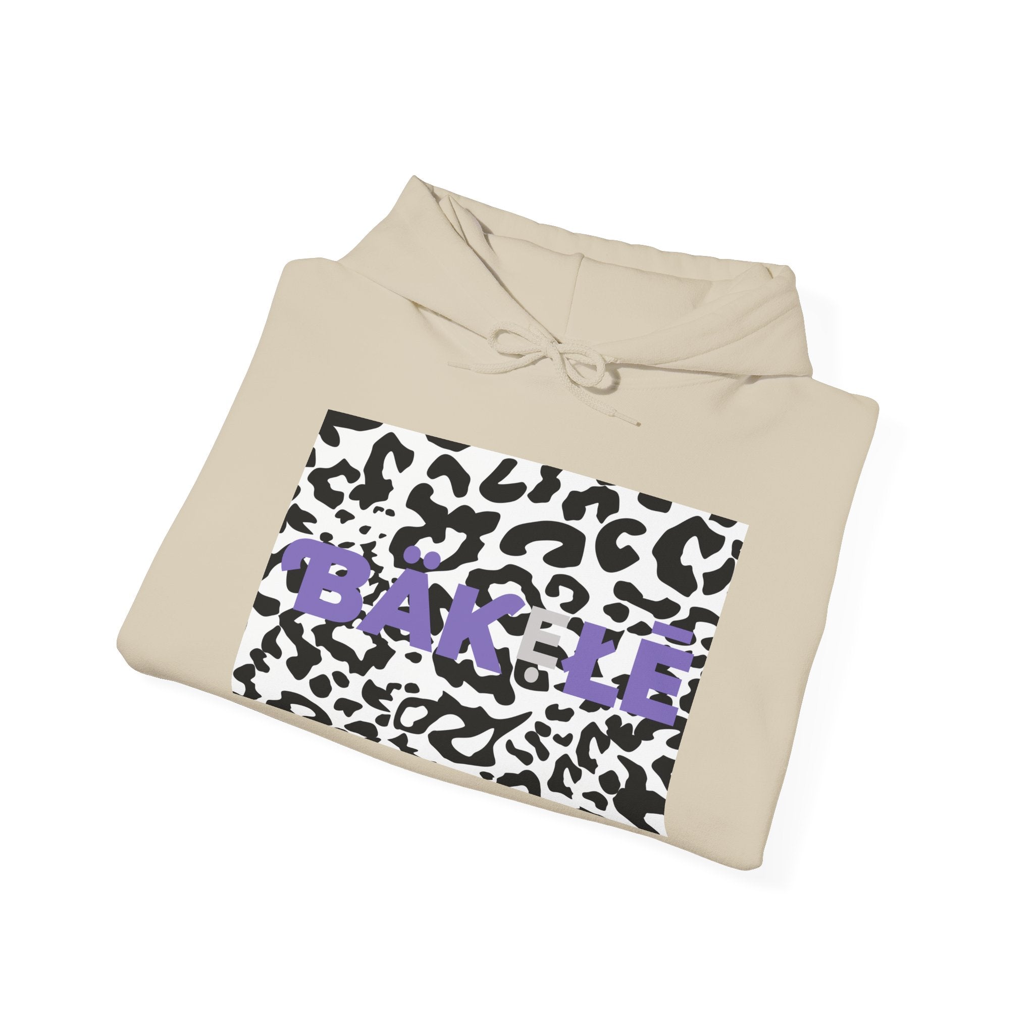 ƁÄƘẸŁĒ Apparel Black Leopard Hoodie