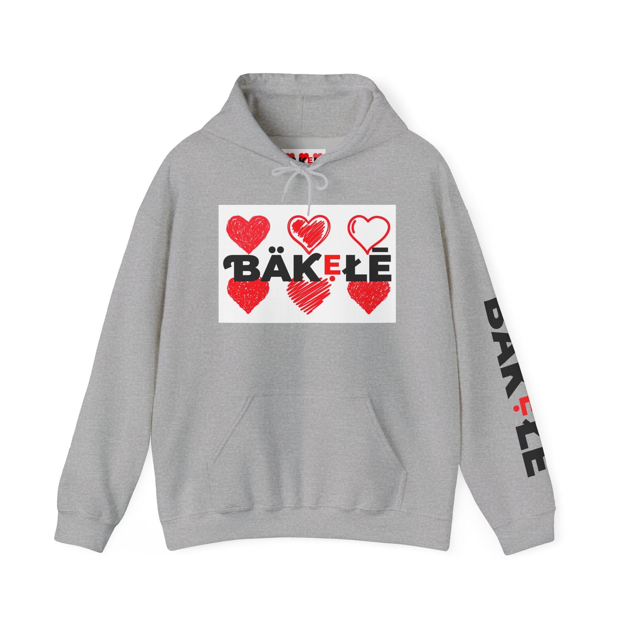 ƁÄƘẸŁĒ Apparel Hearts Hoodie