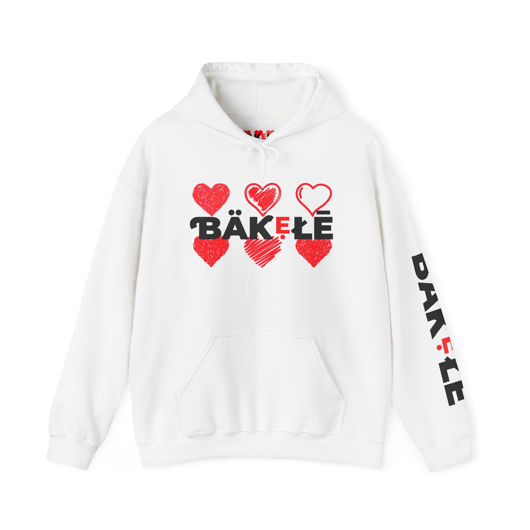ƁÄƘẸŁĒ Apparel Hearts Hoodie