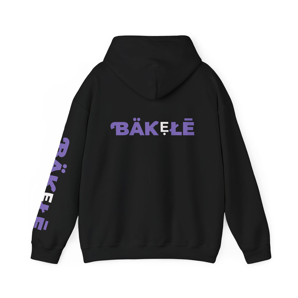 ƁÄƘẸŁĒ Apparel Black Leopard Hoodie