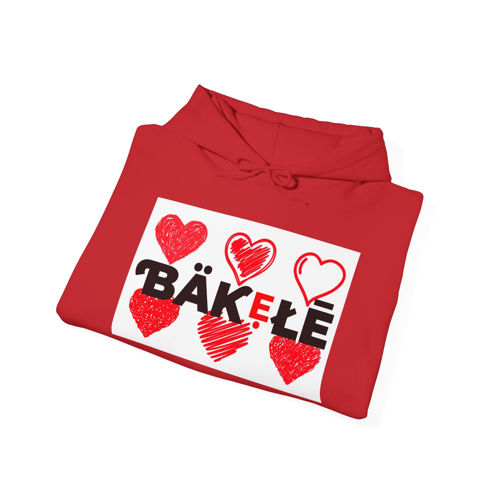 ƁÄƘẸŁĒ Apparel Hearts Hoodie