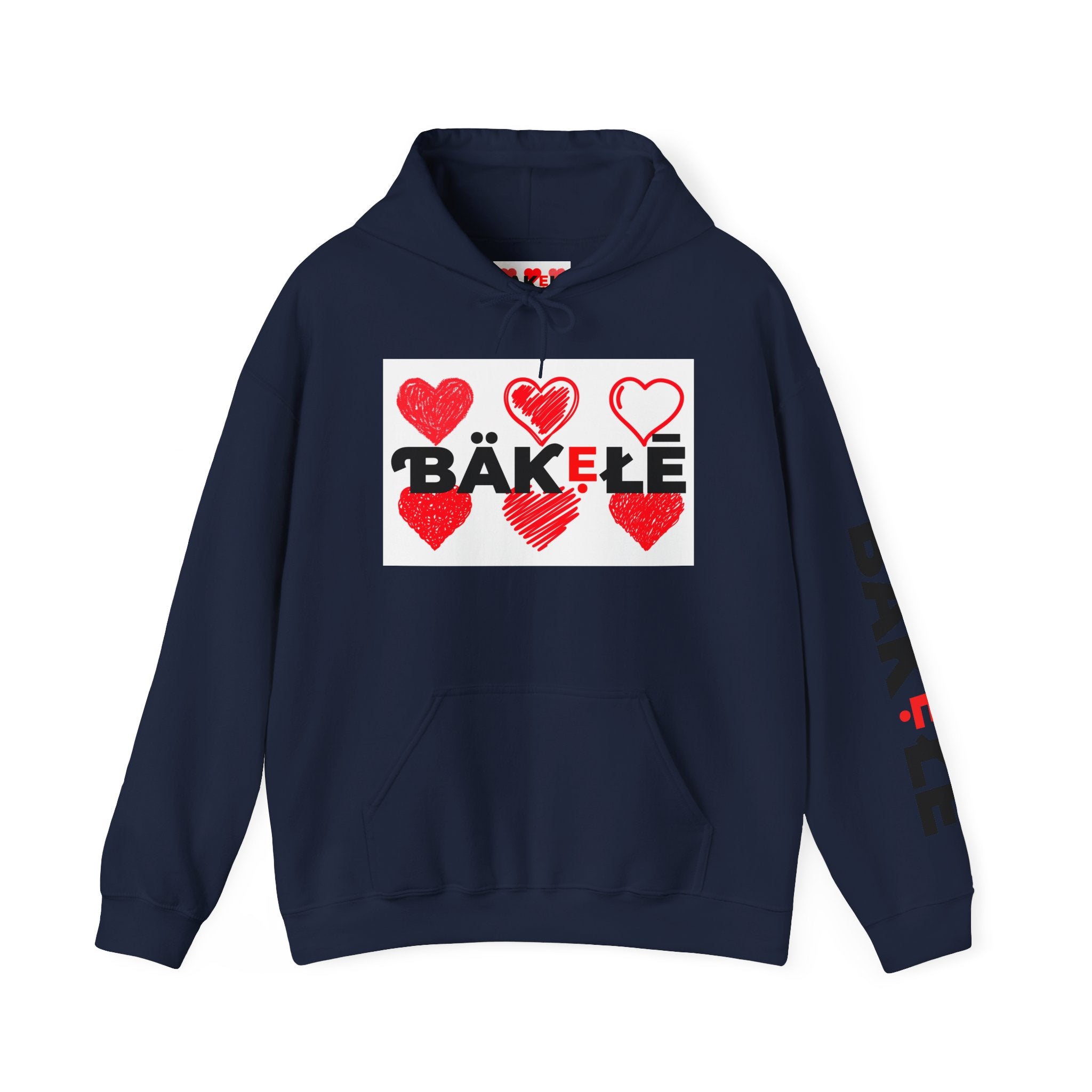 ƁÄƘẸŁĒ Apparel Hearts Hoodie