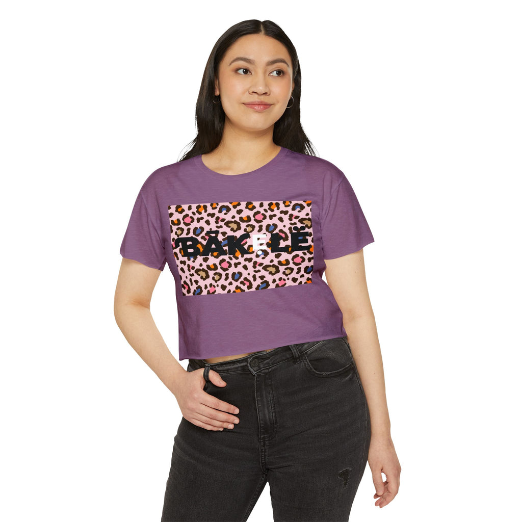 Leopard Crop Top