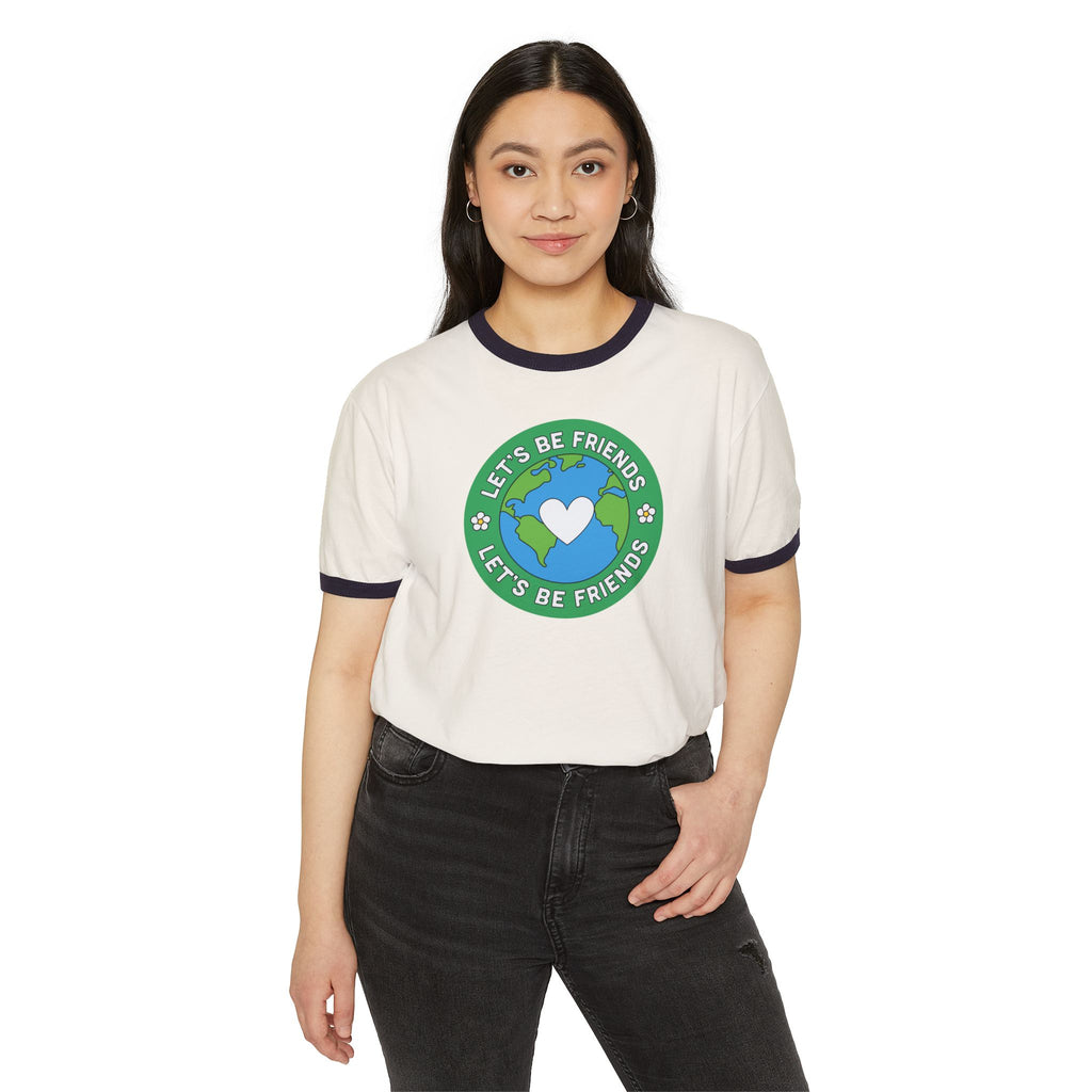 Let's Be Friends Retro Tee