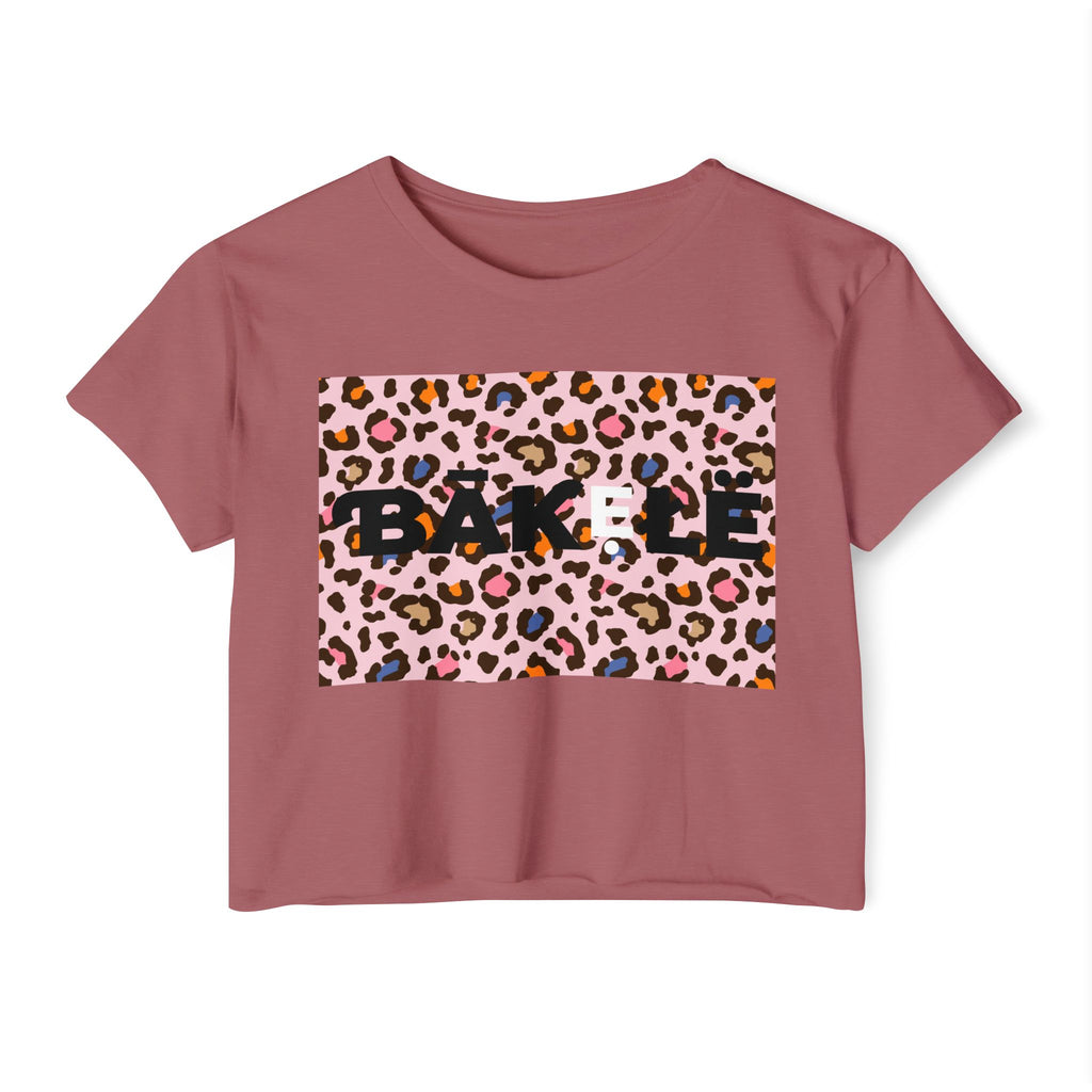 Leopard Crop Top