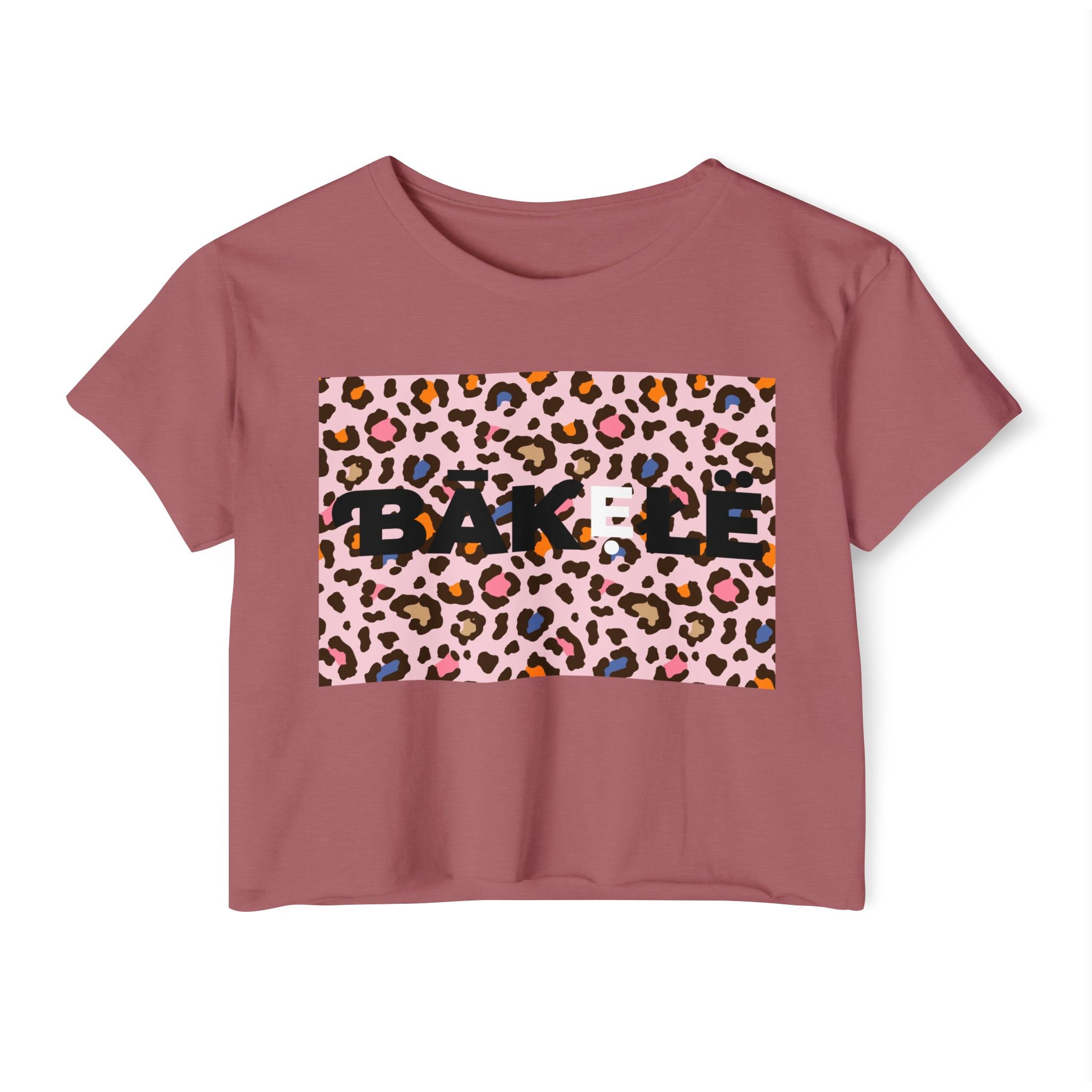 Leopard Crop Top