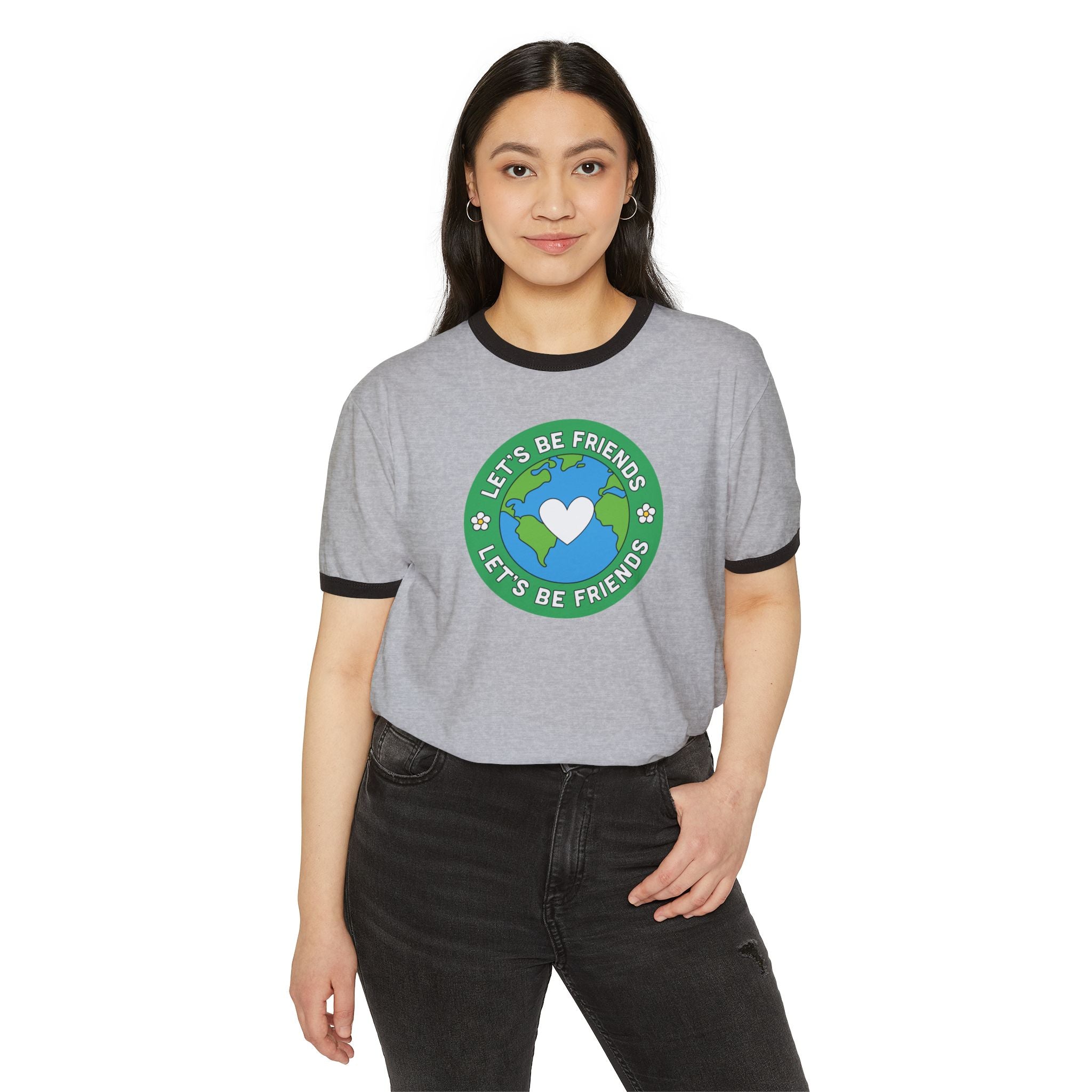 Let's Be Friends Retro Tee