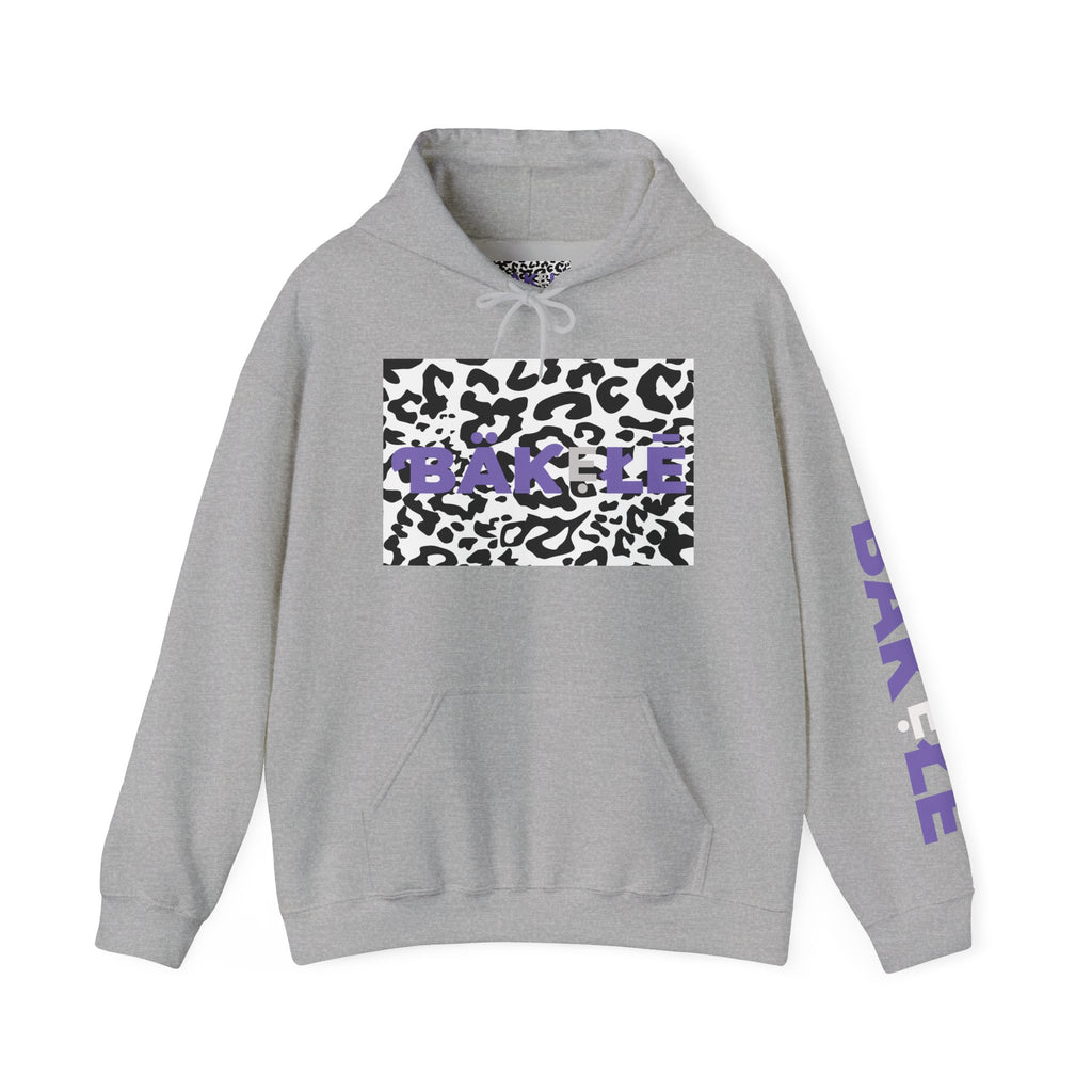 ƁÄƘẸŁĒ Apparel Black Leopard Hoodie
