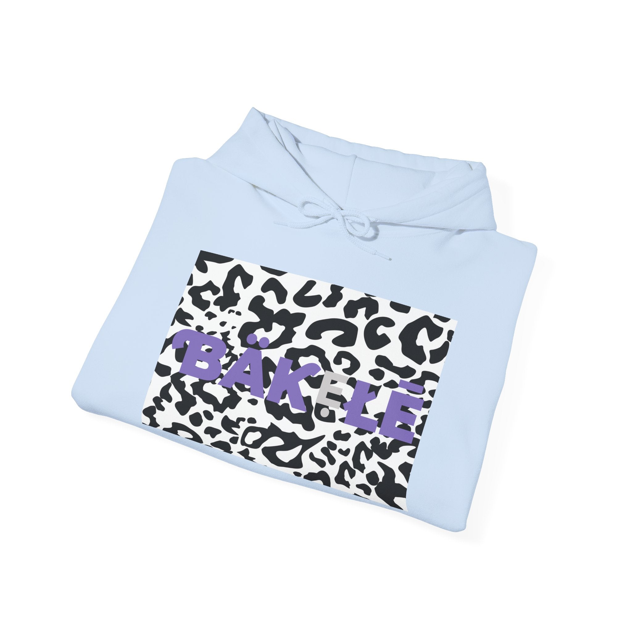 ƁÄƘẸŁĒ Apparel Black Leopard Hoodie