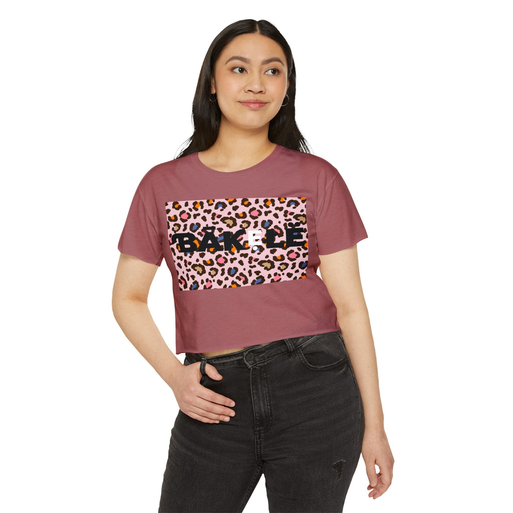 Leopard Crop Top