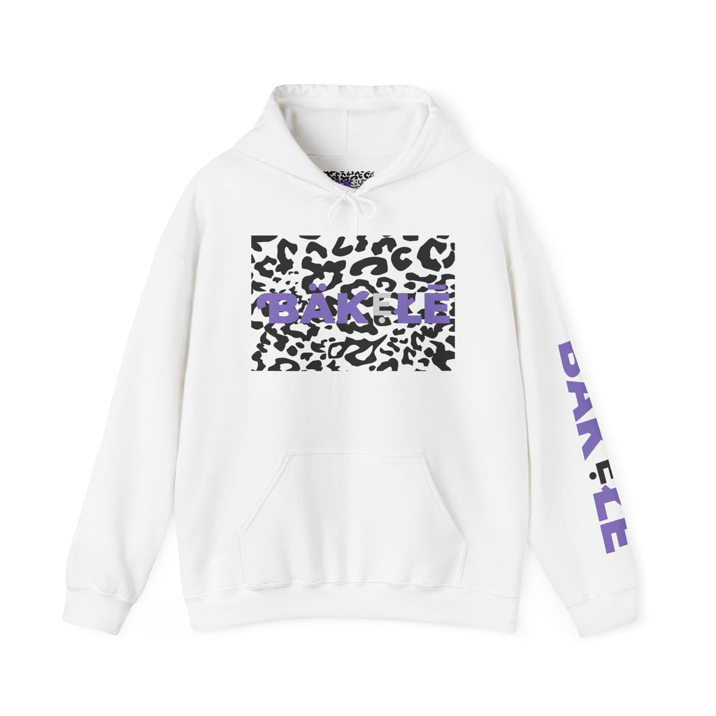 ƁÄƘẸŁĒ Apparel Black Leopard Hoodie