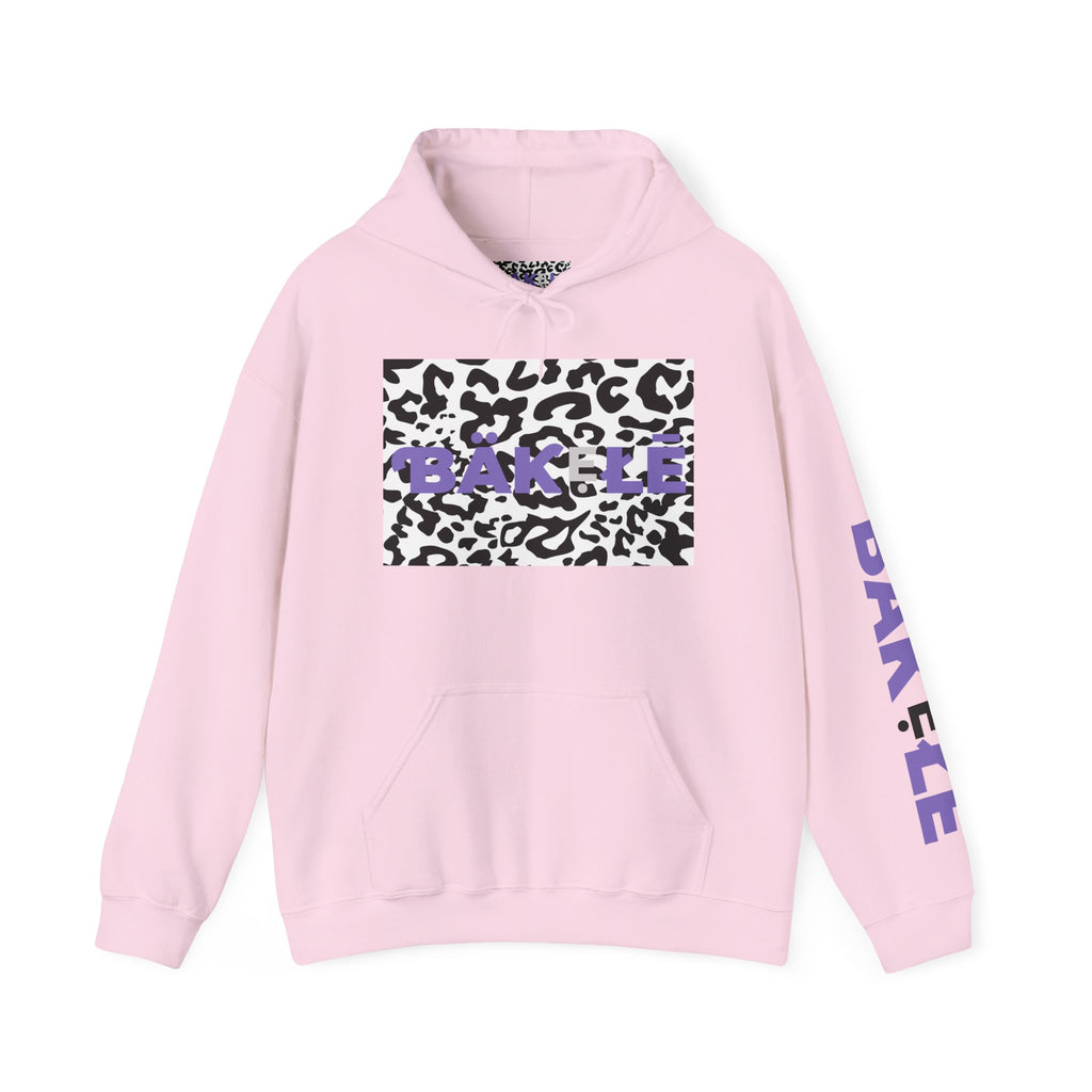 ƁÄƘẸŁĒ Apparel Black Leopard Hoodie